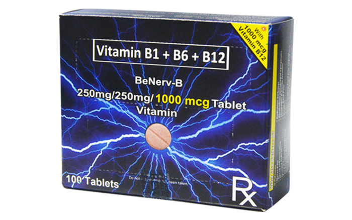 BENERV-B Thiamine Mononitrate (Vit. B1) / Pyridoxine Hydrochloride (Vit ...